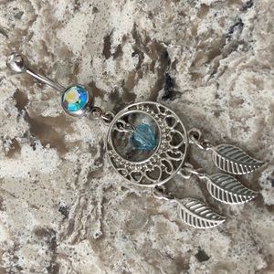 Dream Catcher Belly Button Ring